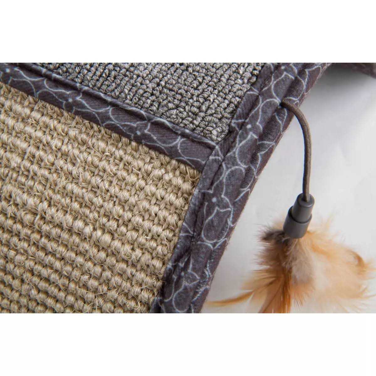 SmartyKat Scratch Scroll Cat Scratcher with Feather Toy - Pet Supplies online store