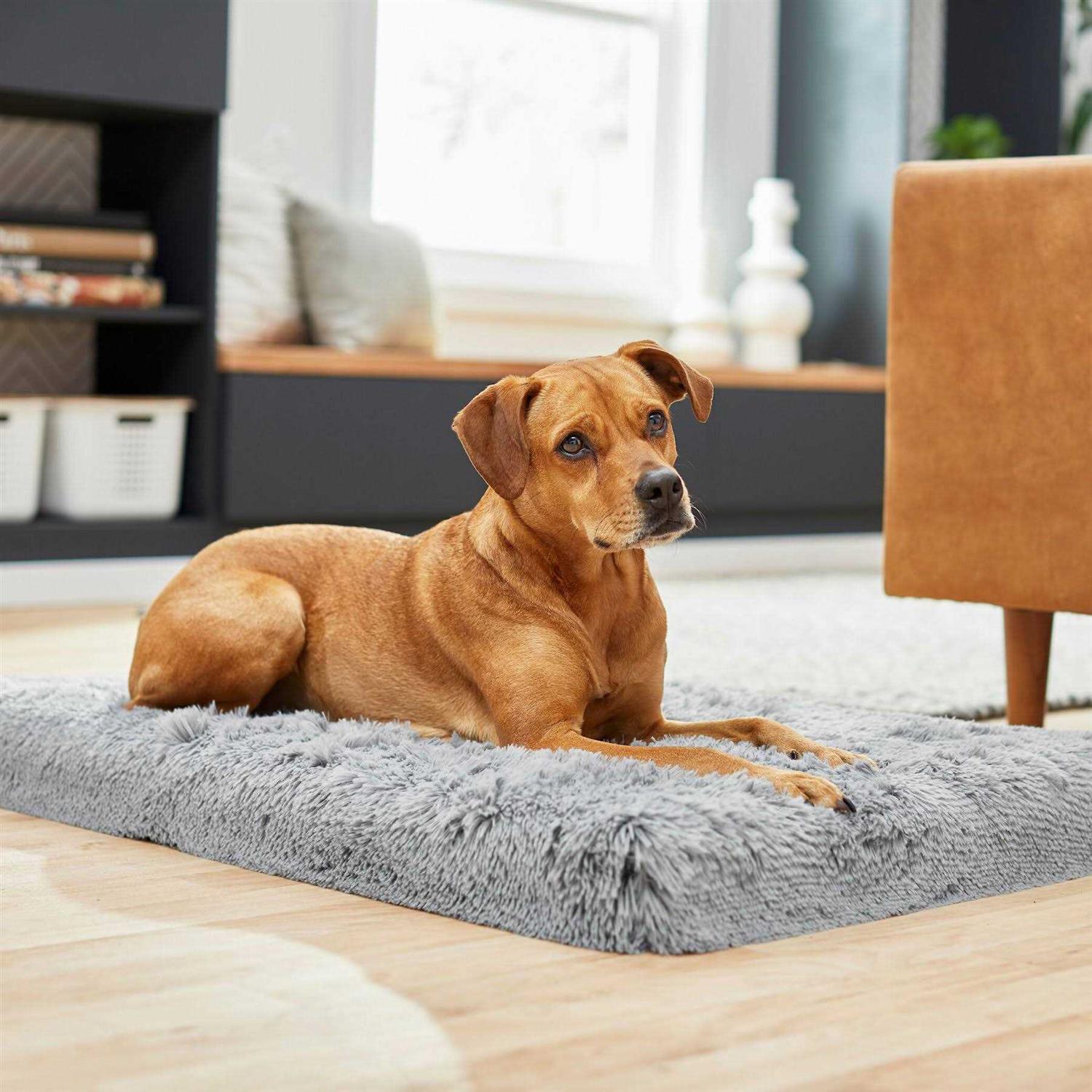 Frisco Eyelash Orthopedic Dog Crate Mat - Pet Supplies online store