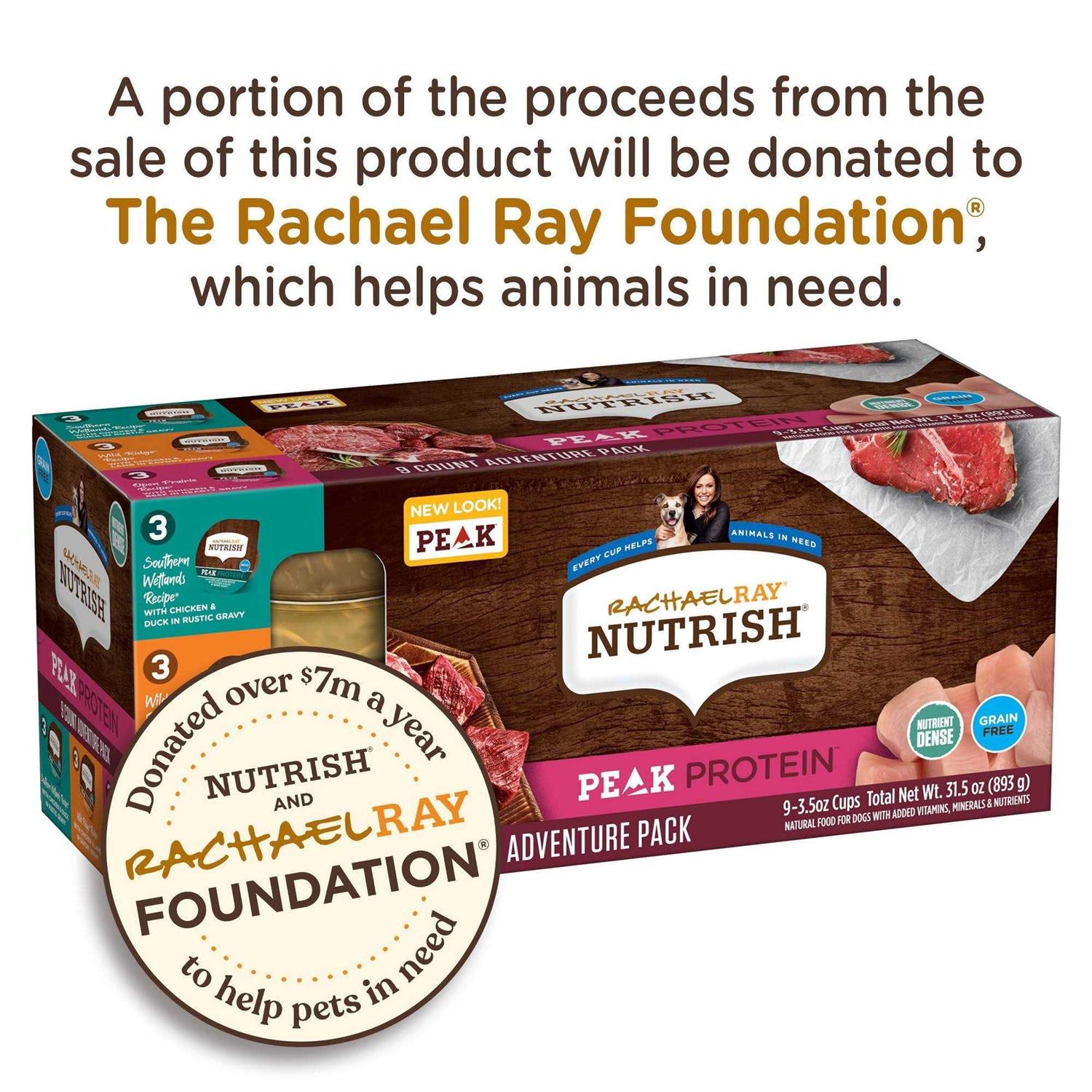 Rachael Ray Nutrish Peak Grain-Free Adventure Variety Pack Wet Dog Food - Pet Supplies online store