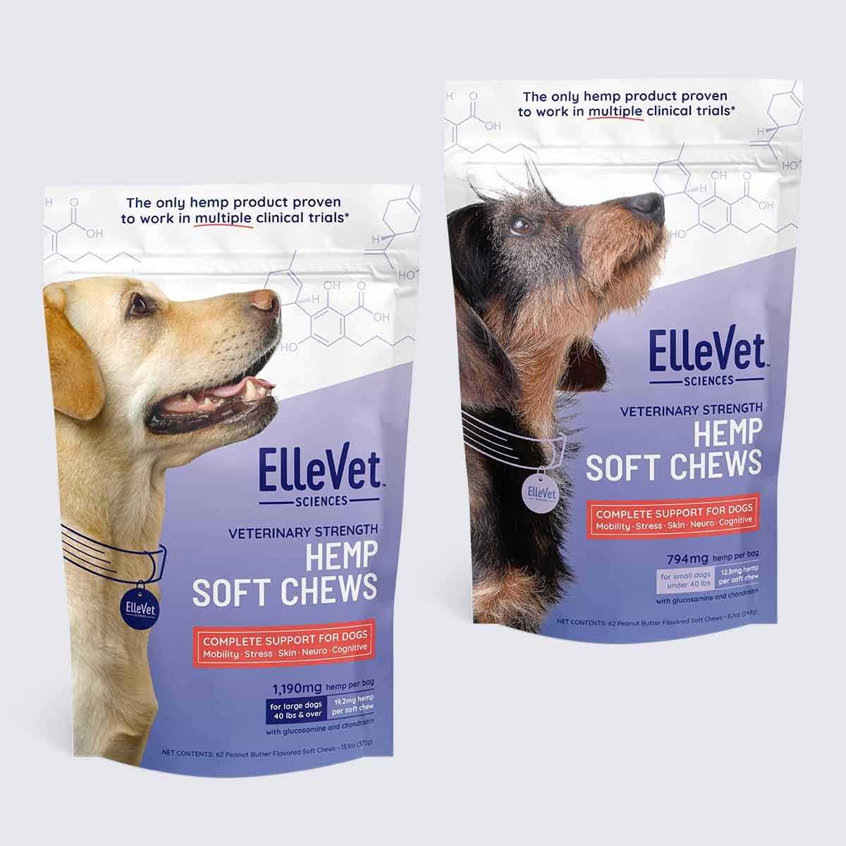 ElleVet Hemp Chews For Mobility - Pet Supplies online store