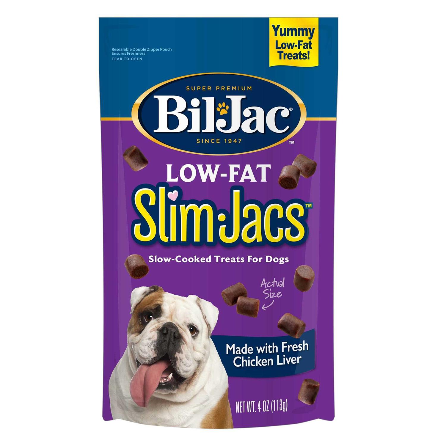 Bil-Jac Low-Fat SlimJacs Slow-Cooked Dog Treat - Pet Supplies online store