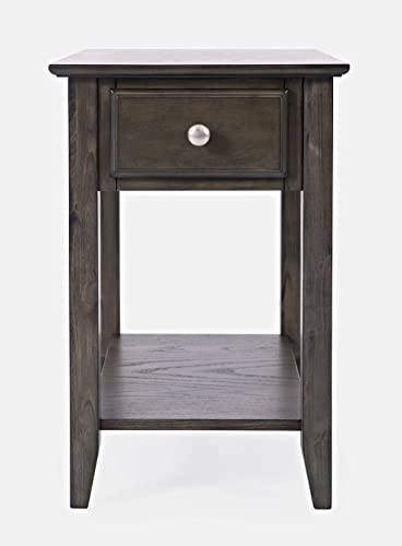 Jofran Inc. Modern Espresso Chairside Table