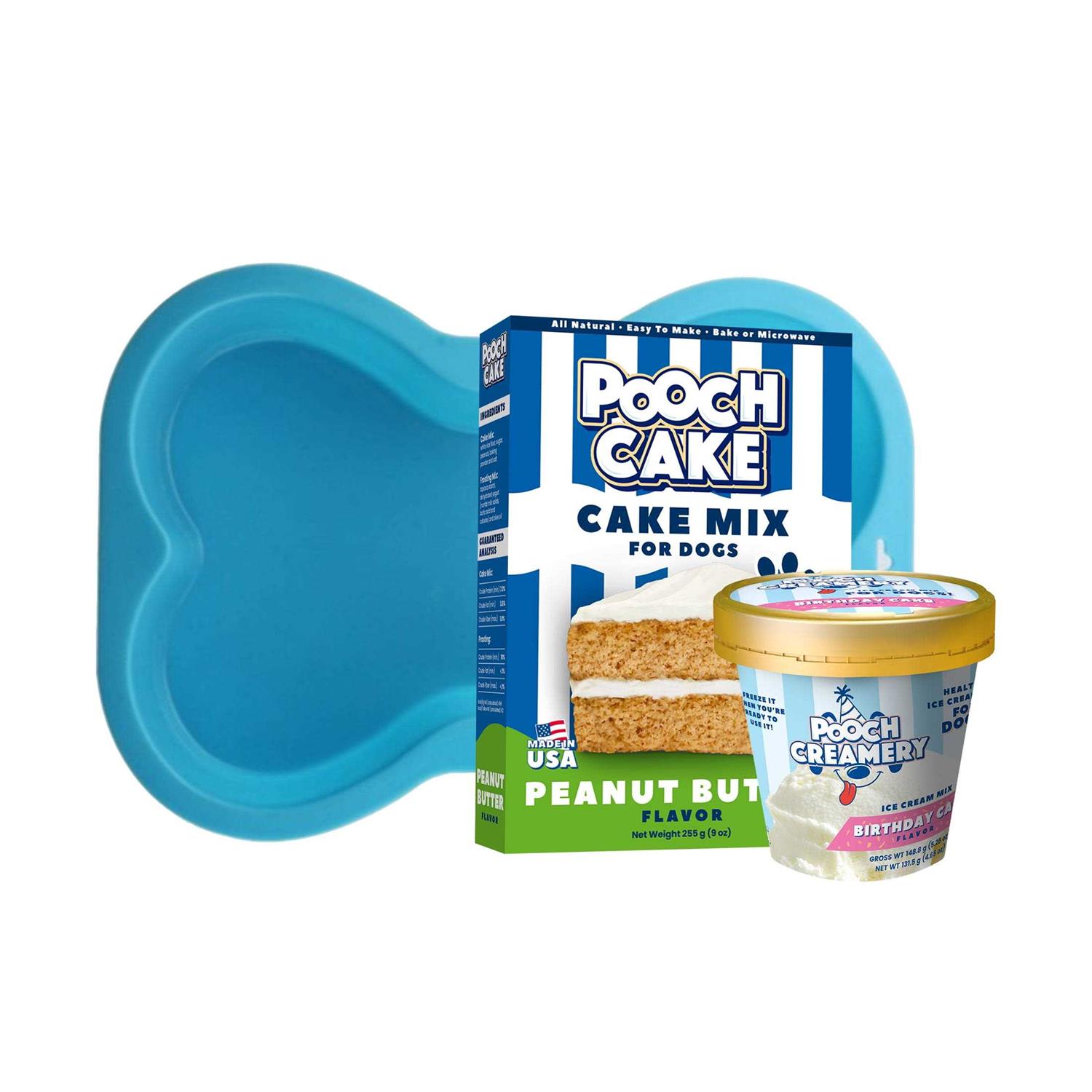 Pooch Creamery Cake Mix Dog Treat - Pet Supplies online store