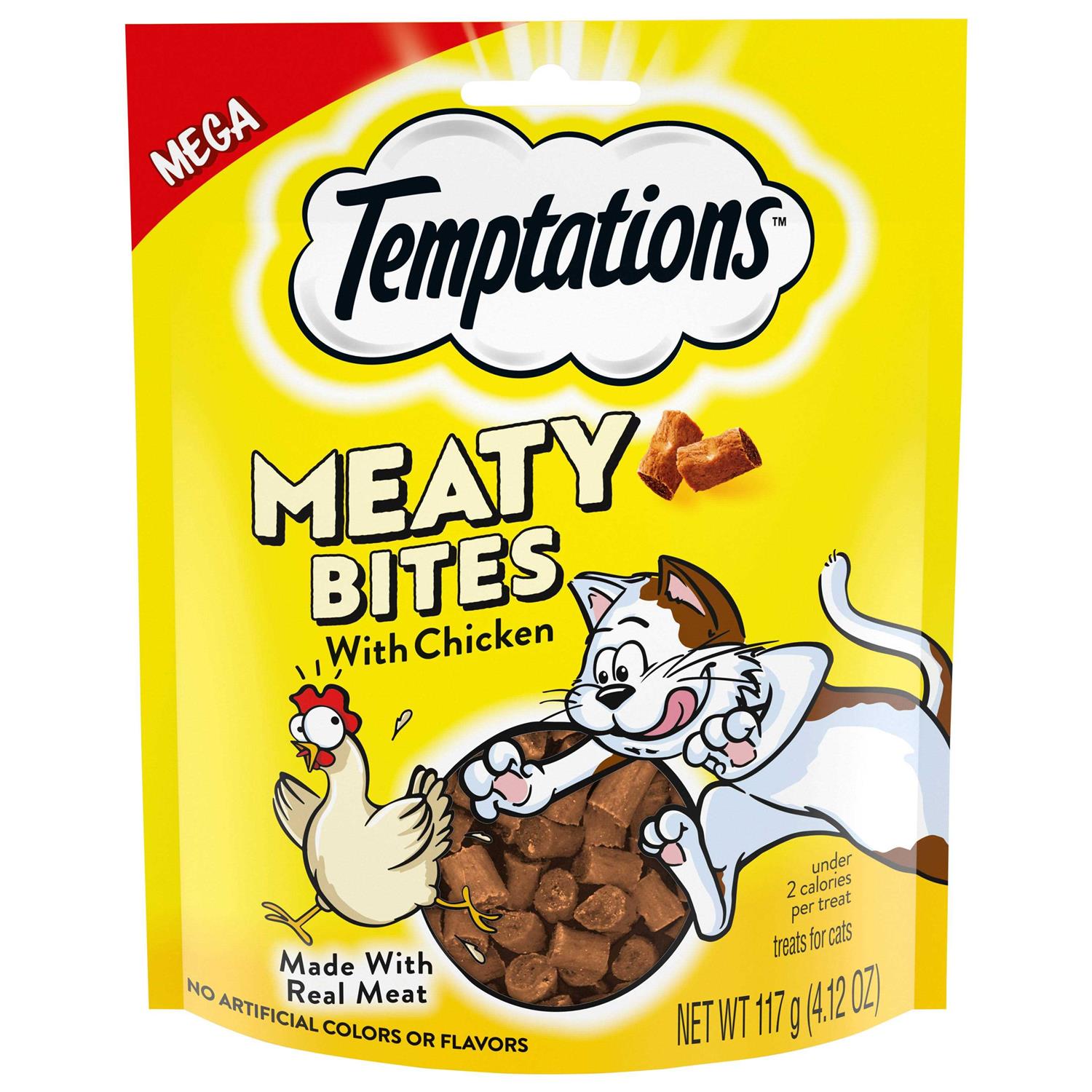 Temptations Meaty Bites Cat Treats - Pet Supplies online store