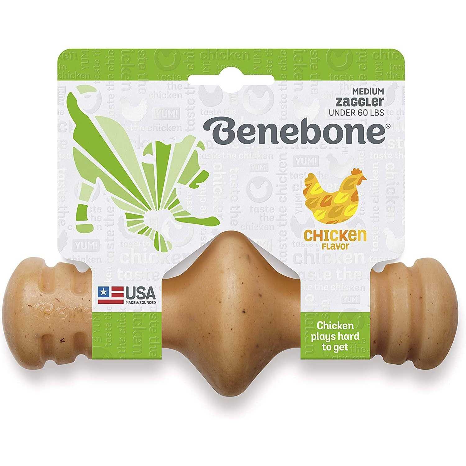 Benebone Chicken Zaggler Dog Chew Toy - Pet Supplies online store