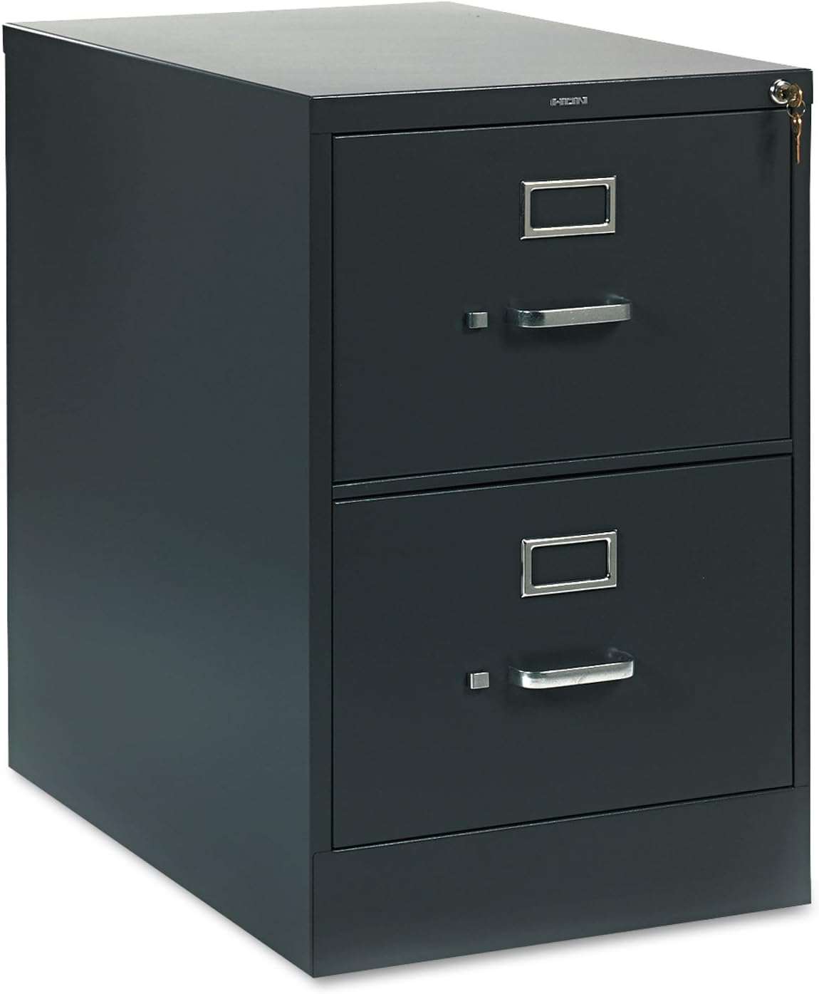 The HON Company Office Filing 310 Cabinet, 2-Drawer, Charcoal
