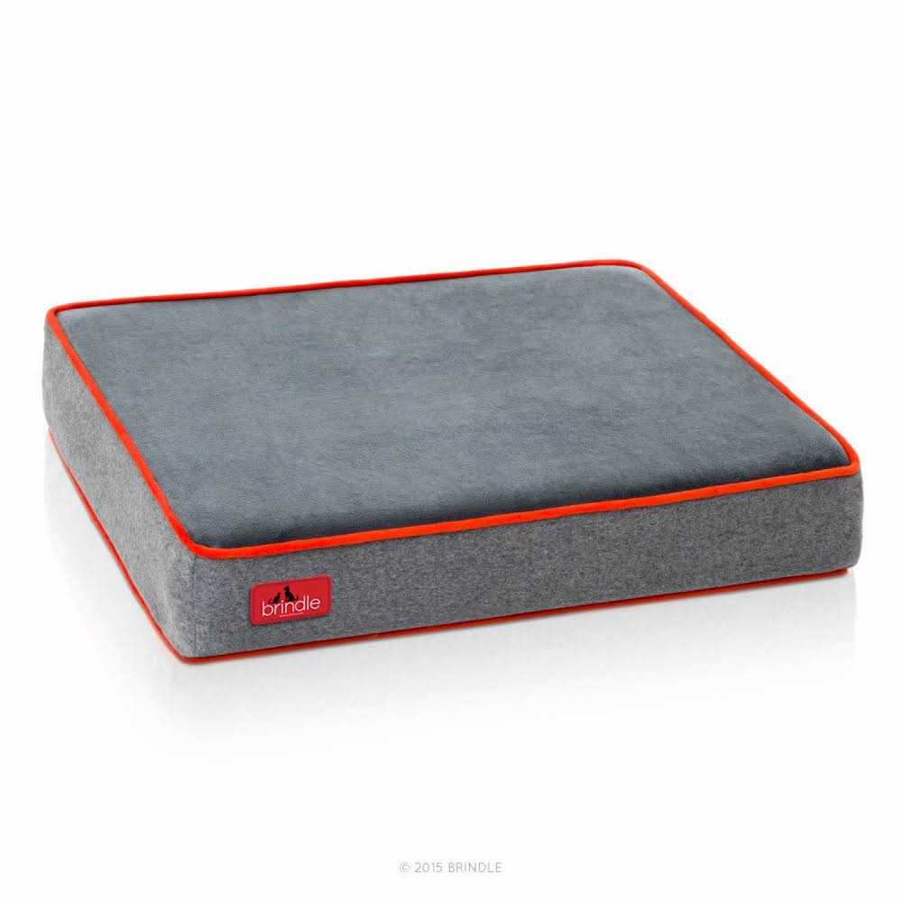 Brindle Waterproof Designer Memory Foam Pet Bed - Pet Supplies online store