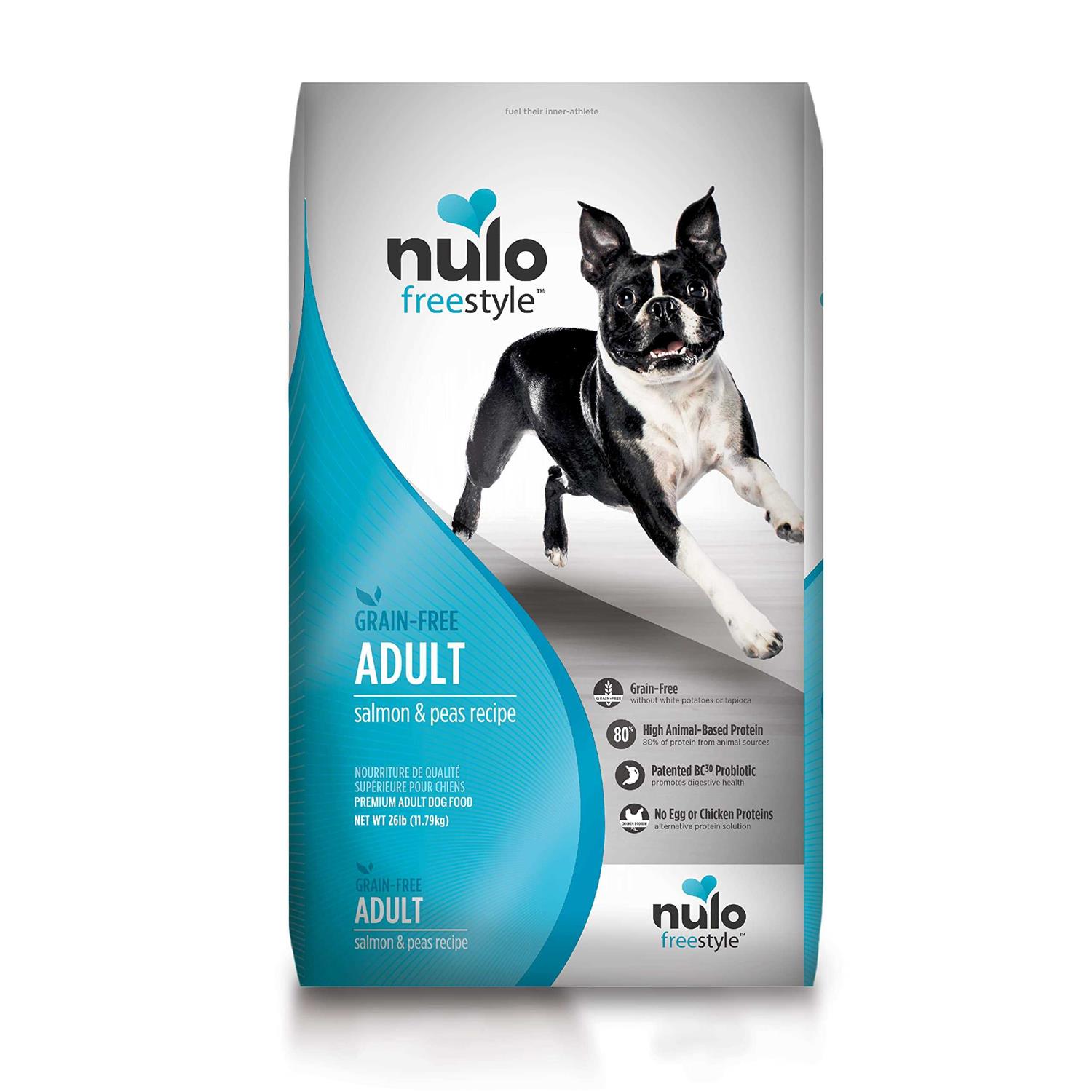 Nulo Freestyle Adult Salmon & Peas Grain-Free Dry Dog Food - Pet Supplies online store