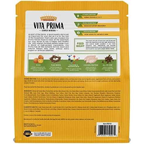 Sunseed Vita Prima Ferret Food - Pet Supplies online store
