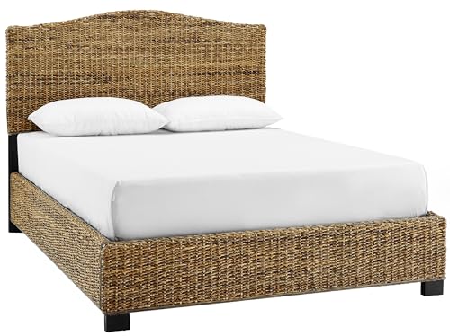 Crosley Furniture Serena Bed Set, Queen, Banana Leaf