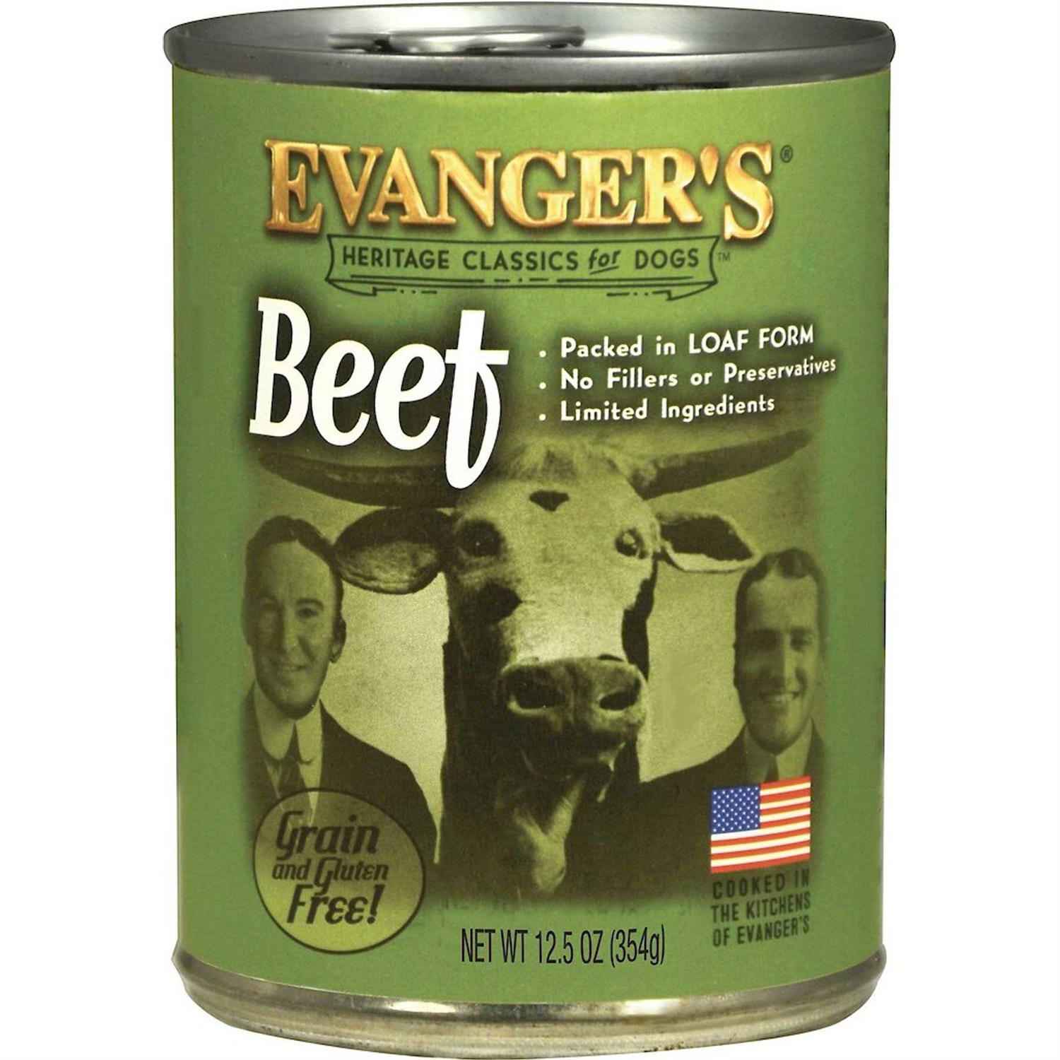 Evanger's 100% Beef Classic Canned Dog Food - Pet Supplies online store