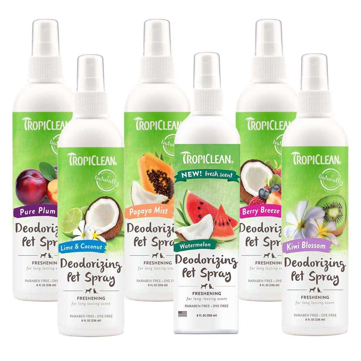 Tropiclean Berry Breeze Deodorizing Pet Spray - Pet Supplies online store