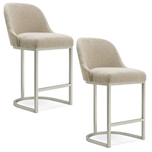 Leick Home Barrelback Dining Chair, 2-Pack, Espresso/gray