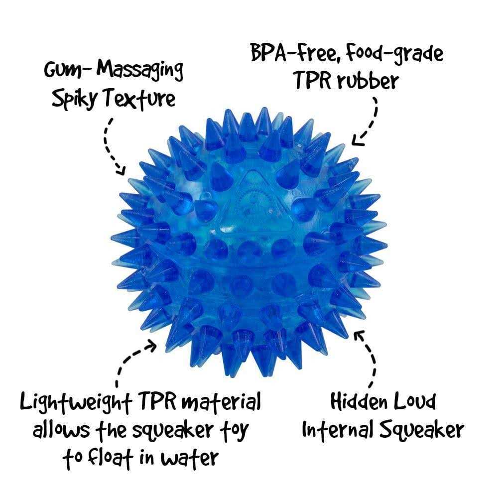 Gnawsome Squeaker Ball Dog Toy - Pet Supplies online store