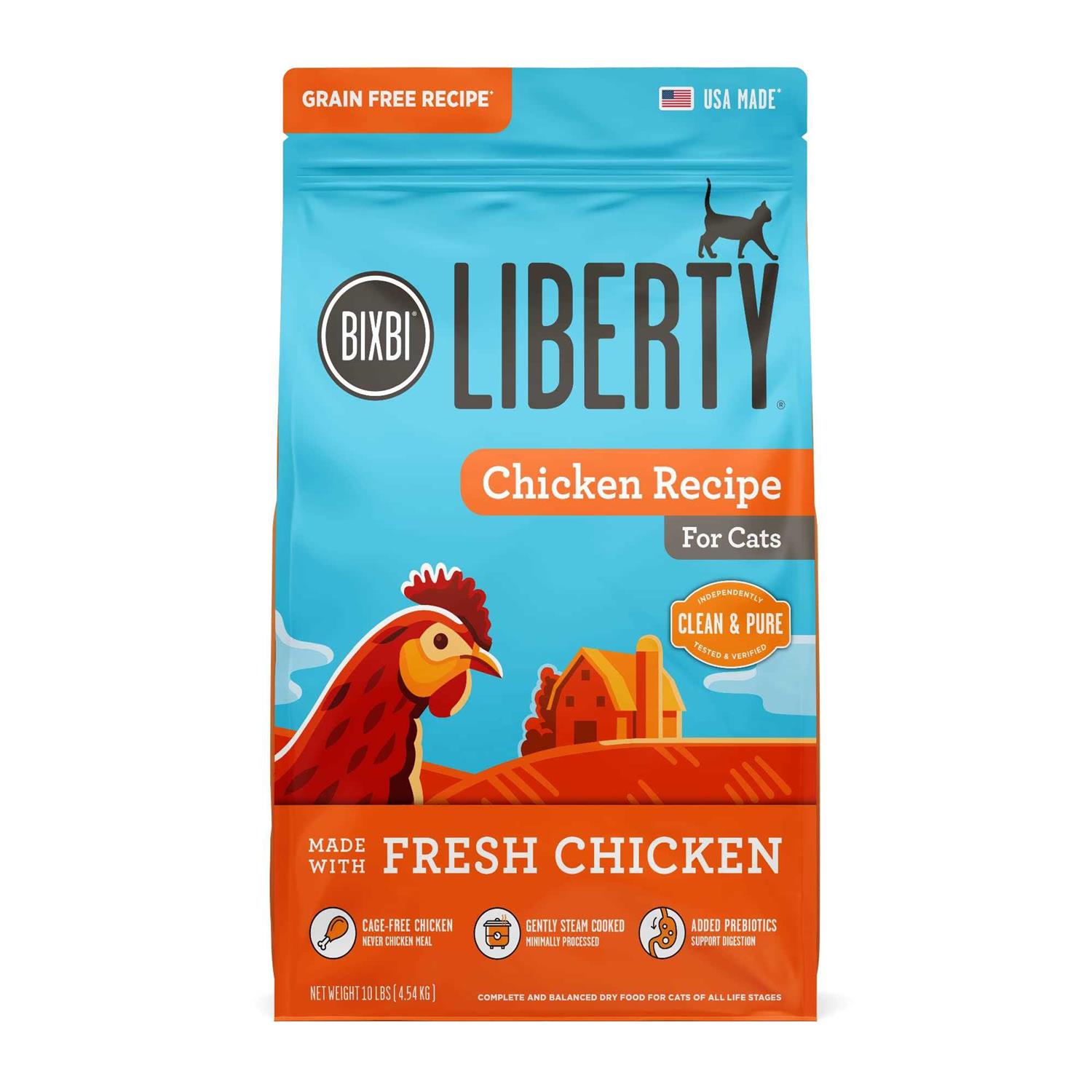 BIXBI Liberty Chicken Recipe Dry Cat Food - Pet Supplies online store