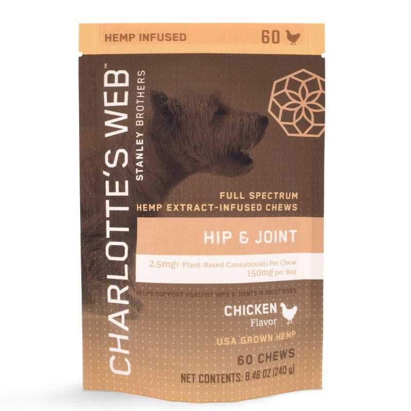 Charlotte's Web Hip and Joint Chews for Dogs - Pet Supplies online store