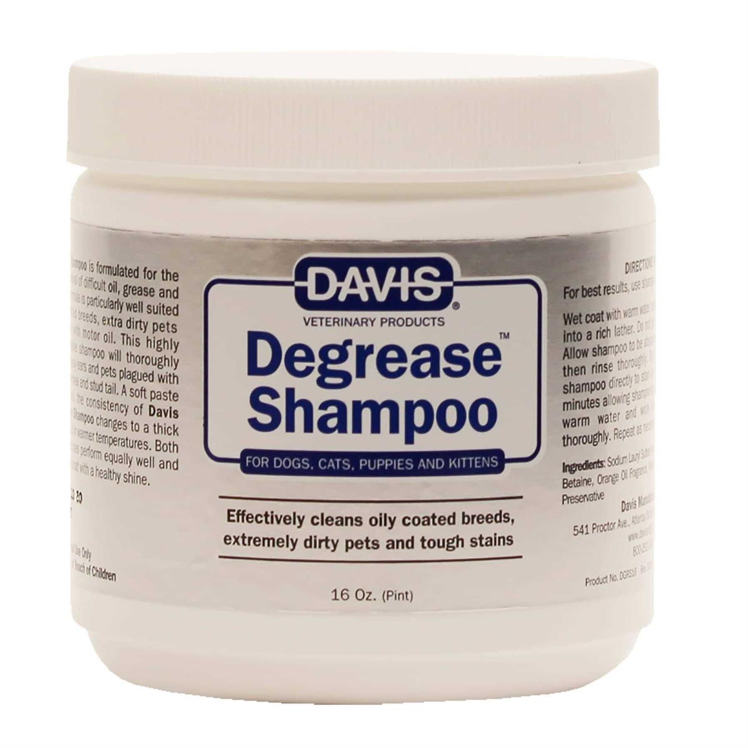 Davis Degrease Shampoo - Pet Supplies online store