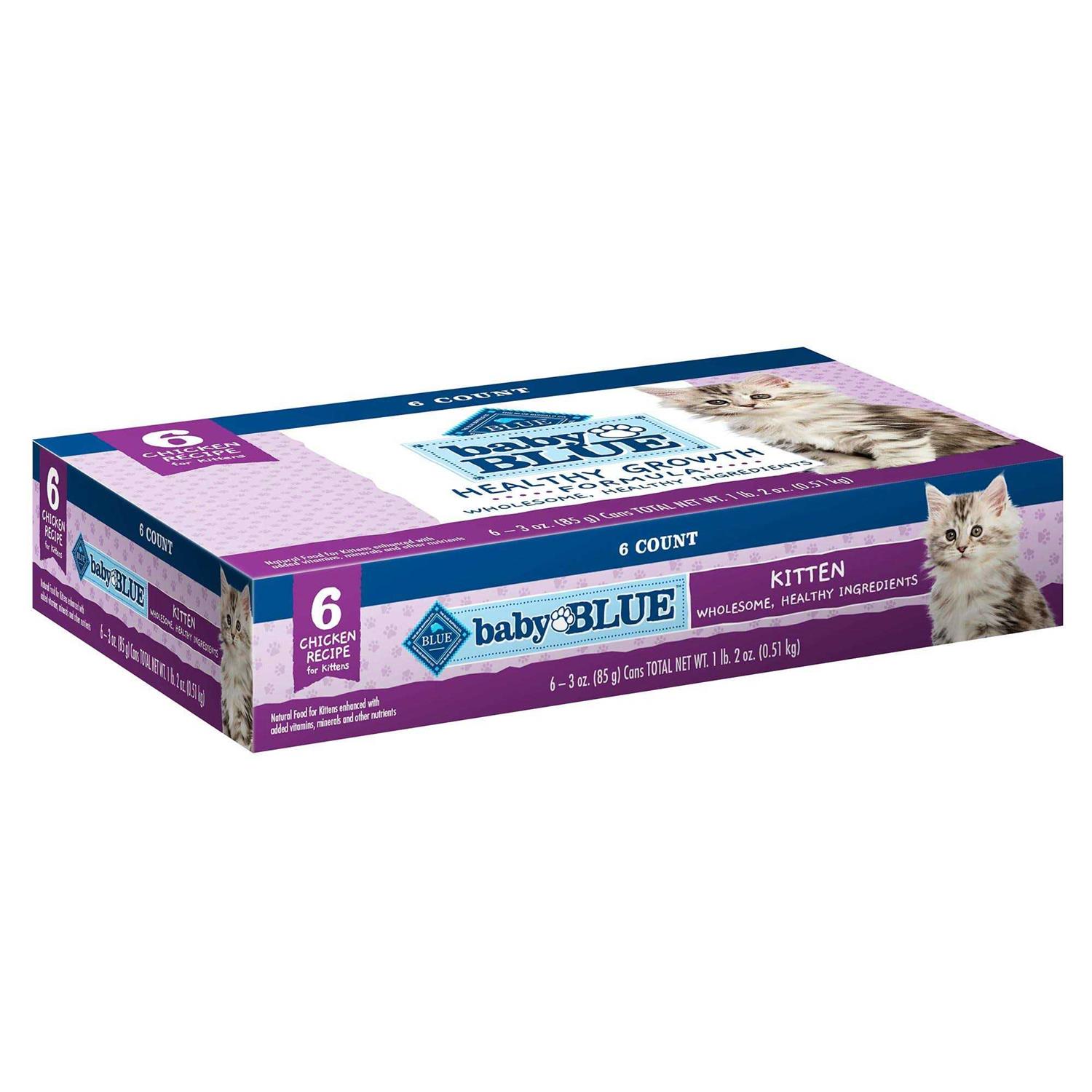 Blue Buffalo Baby Blue Healthy Growth Formula Chicken Recipe Wet Kitten Food - Pet Supplies online store