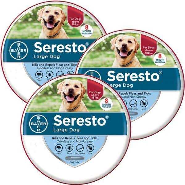 Bayer Seresto Flea and Tick Collar for Dogs - Pet Supplies online store