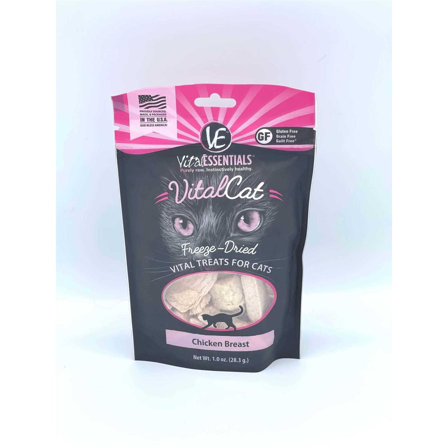 Vital Essentials Cat Freeze-Dried Chicken Breast Treats - Pet Supplies online store
