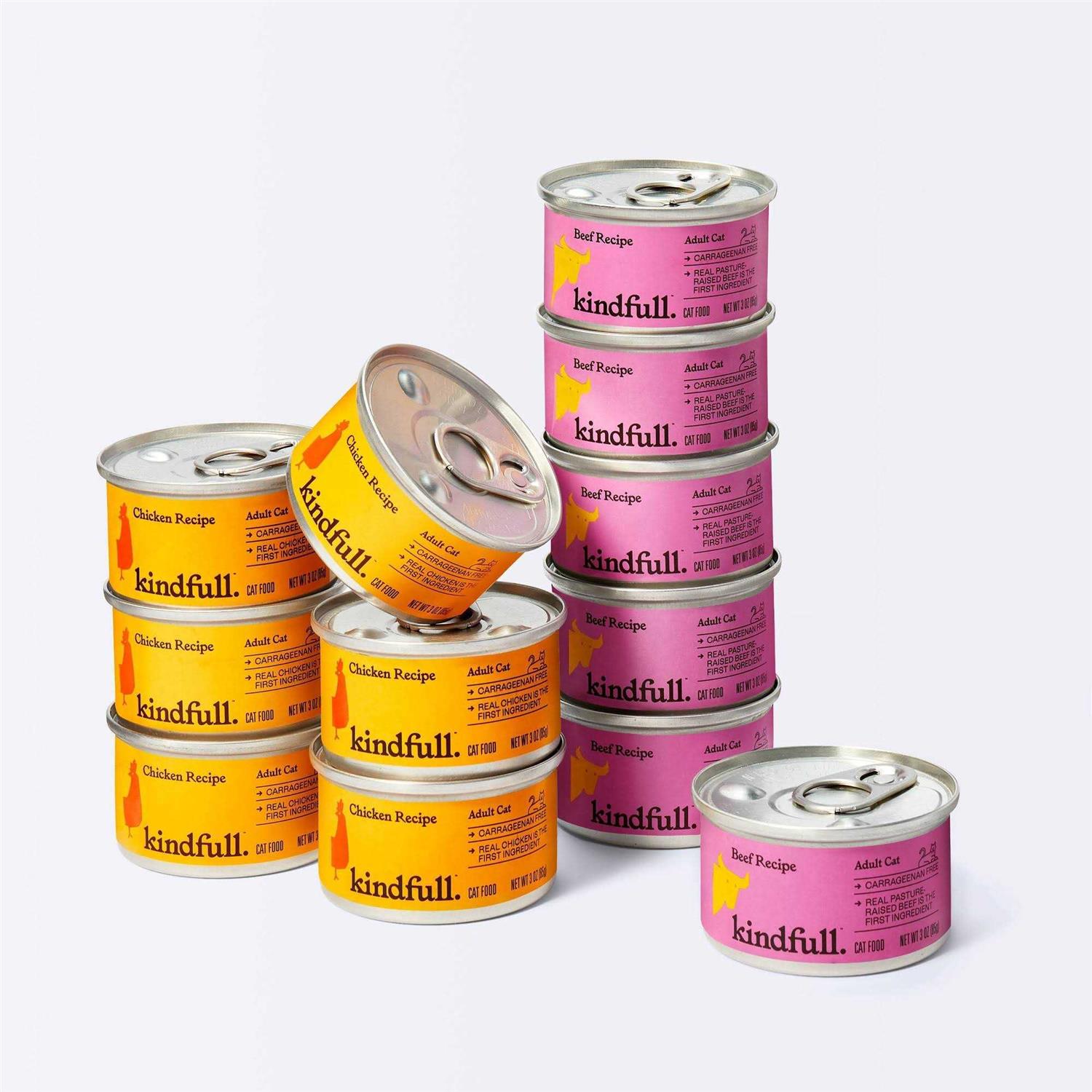 Kindfull Chicken and Beef Wet Cat Food - Pet Supplies online store