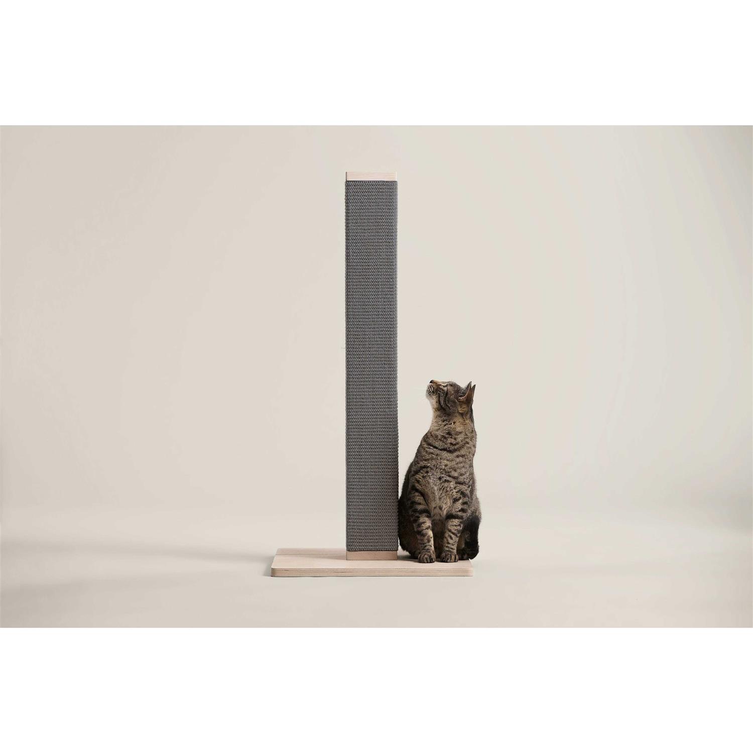 Tall Modern Scratching Post by tuft + paw Zip and Sisal Extra Tall 36 inches - Pet Supplies online store