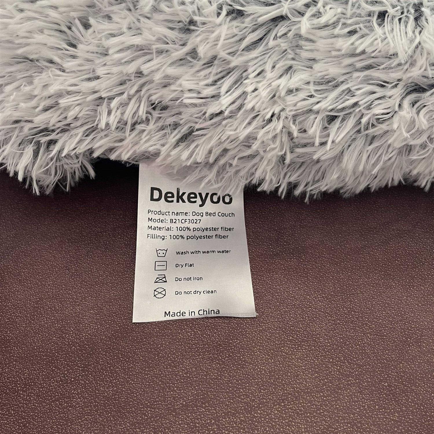 Dekeyoo Pet Couch Protector Waterproof Calming Dog Bed Plush Dog Mat Dog Sofa - Pet Supplies online store