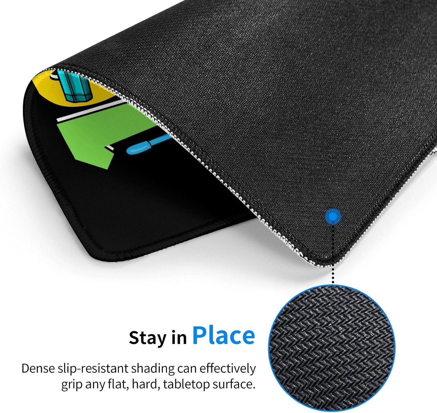 100 Days of School and Still Poppin Mouse Pad Non-Slip Rubber Base 10x12 in Square Waterproof Mouse Pad for Laptop Office Desk Accessories Mouse Pad