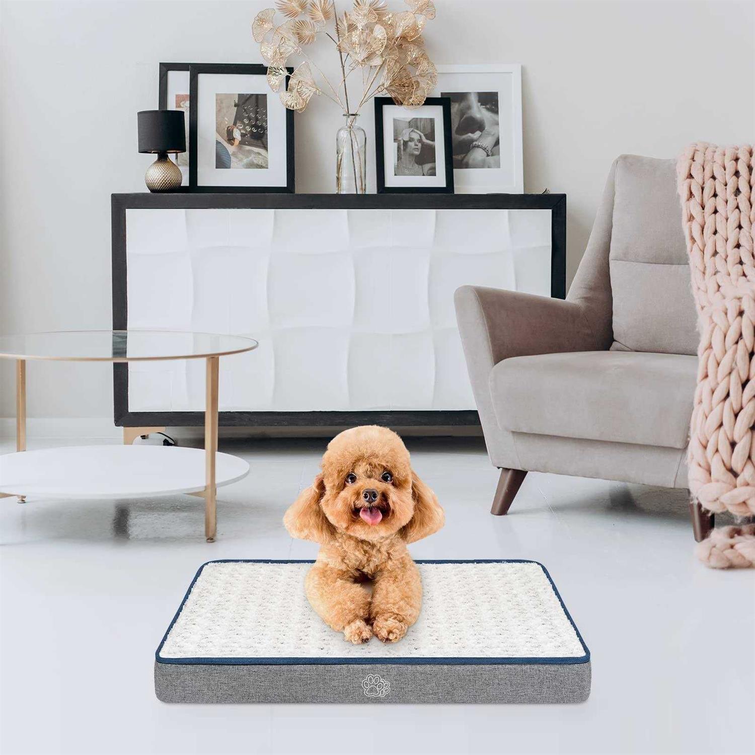 EMPSIGN Dog Bed Crate Pad Washable Removable Cover - Pet Supplies online store