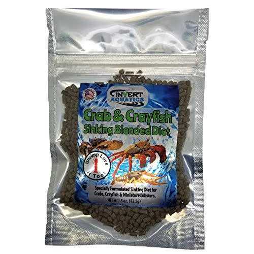 Crab & Crayfish Sinking Blended Diet - Pet Supplies online store