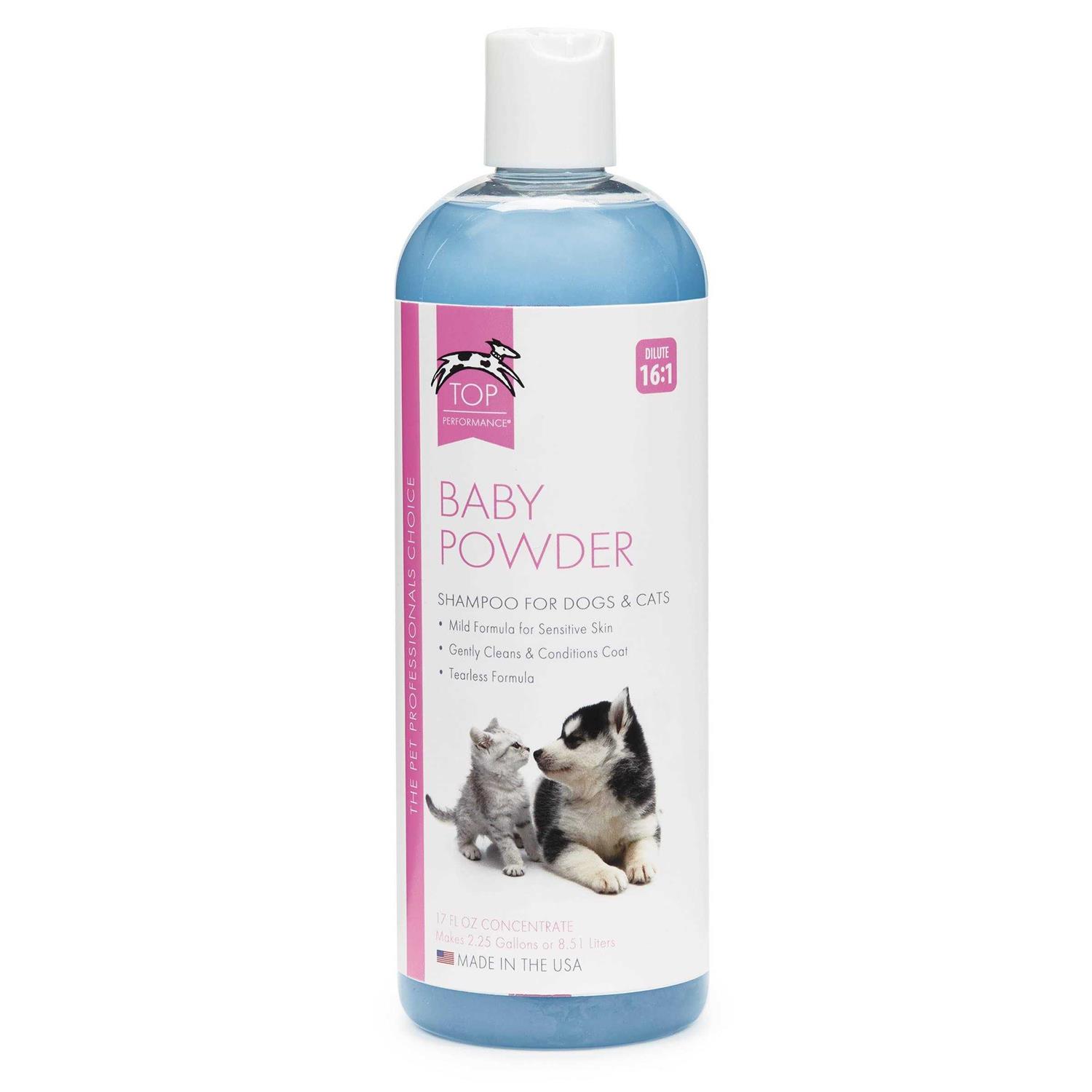 Top Performance Baby Powder Shampoo 17 oz - Pet Supplies online store