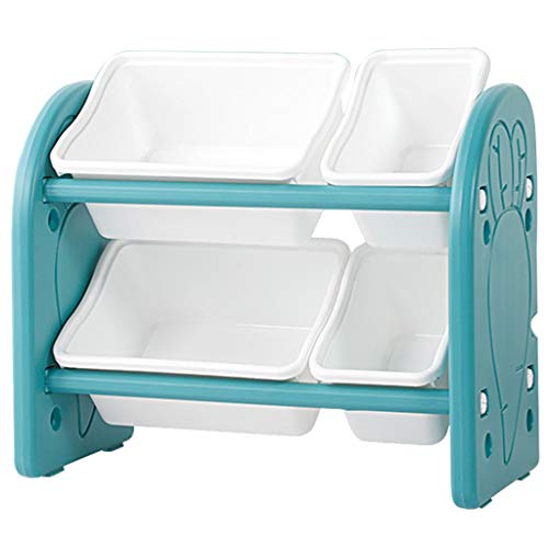 Kids Bookshelf Kids Bookcase,Kindergarten Cabinet Racks, Multi-Layer Storage Cabinets for Children at Home, Storage Racks for Children's Toys (Color : Pink, Size : 71 * 36 * 59cm)