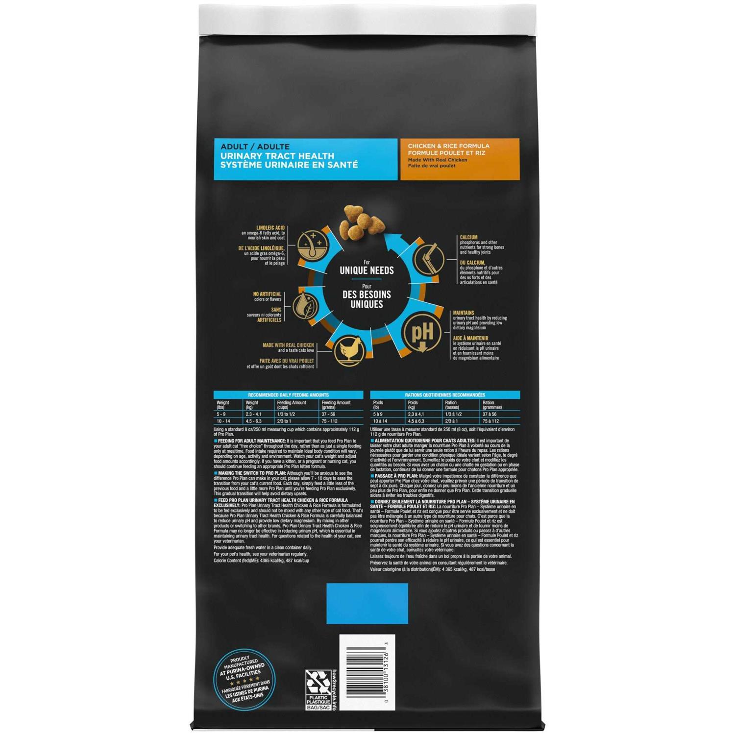 Purina Pro Plan Focus Adult Urinary Tract Health Dry Cat Food - Pet Supplies online store