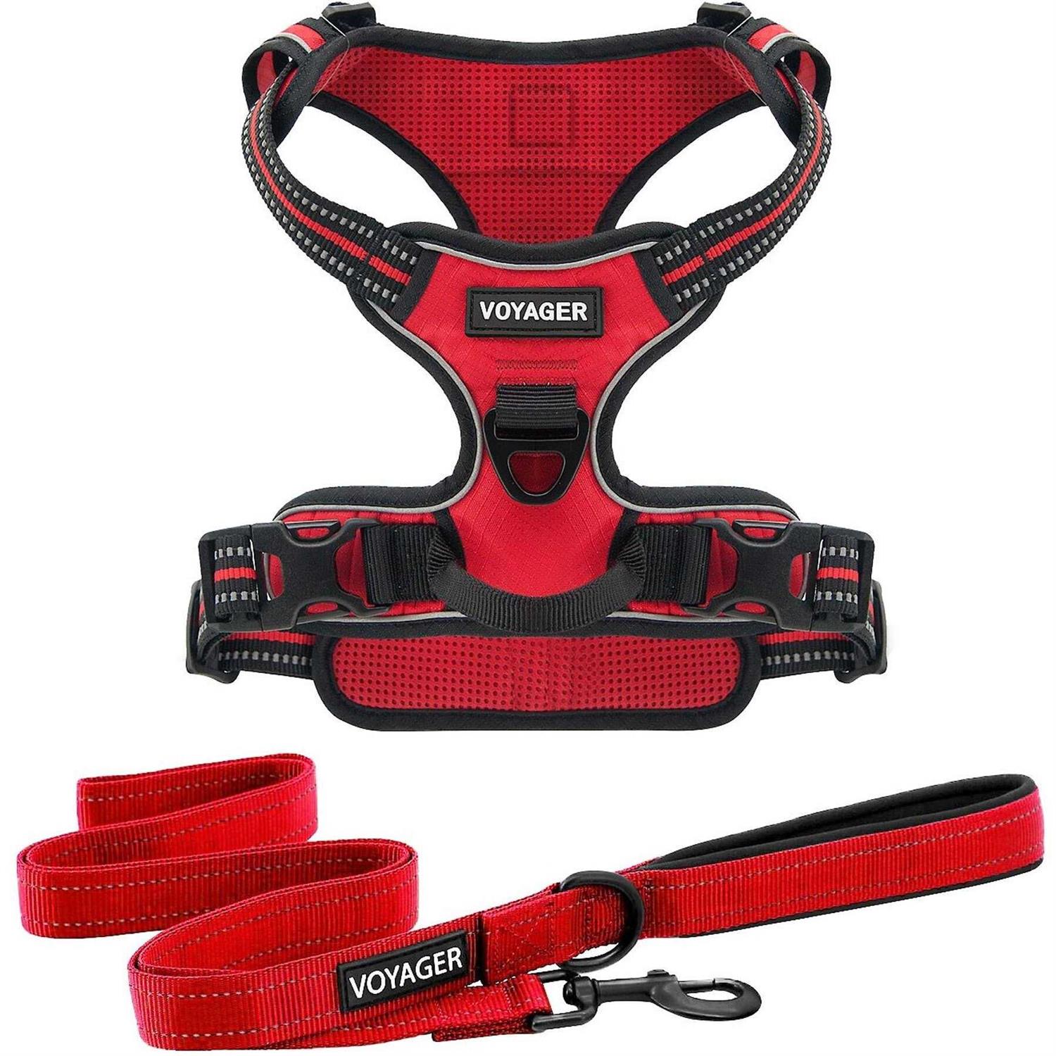 Voyager Dual Attachment No-Pull Adjustable Dog Harness - Pet Supplies online store