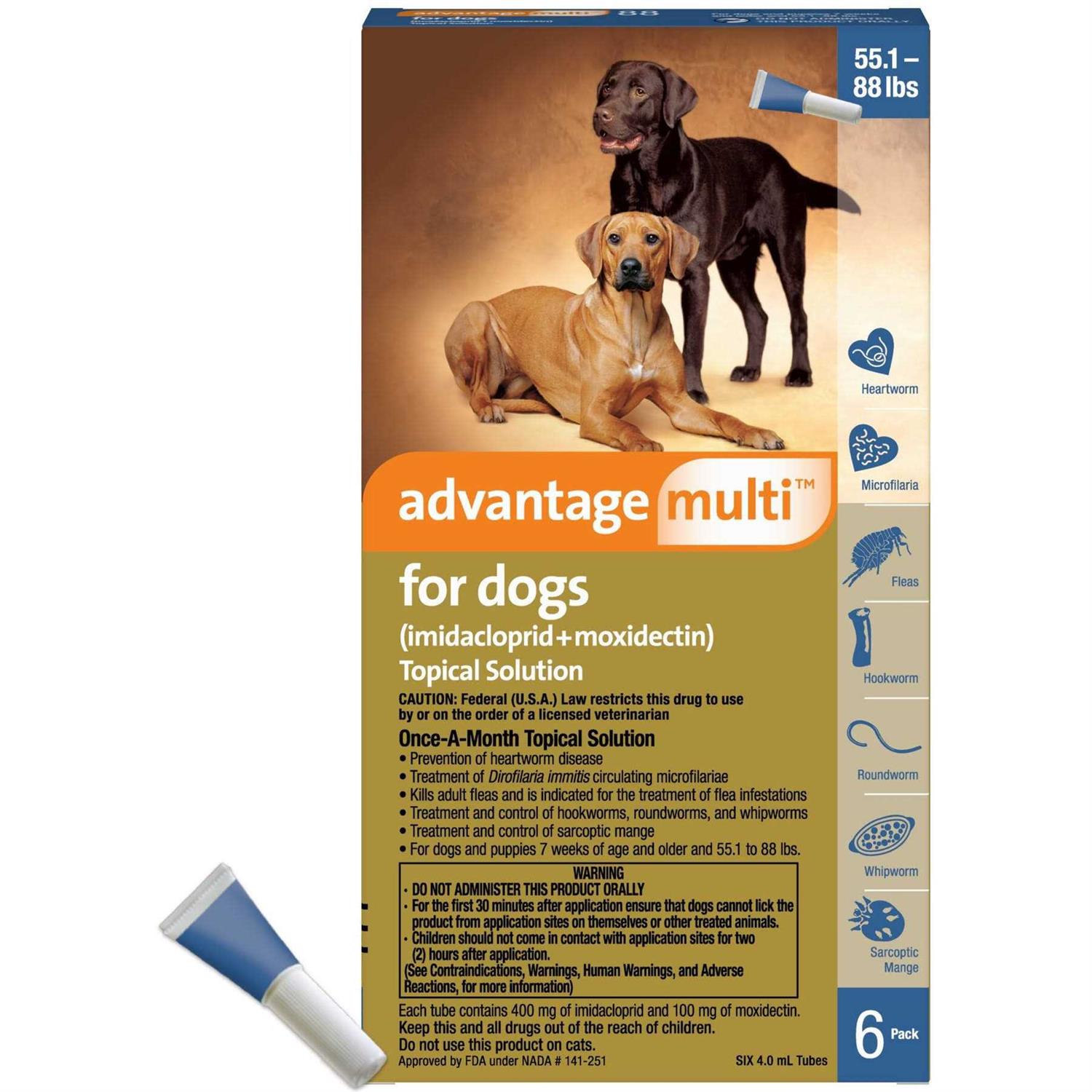 Advantage Multi for Dogs - Pet Supplies online store