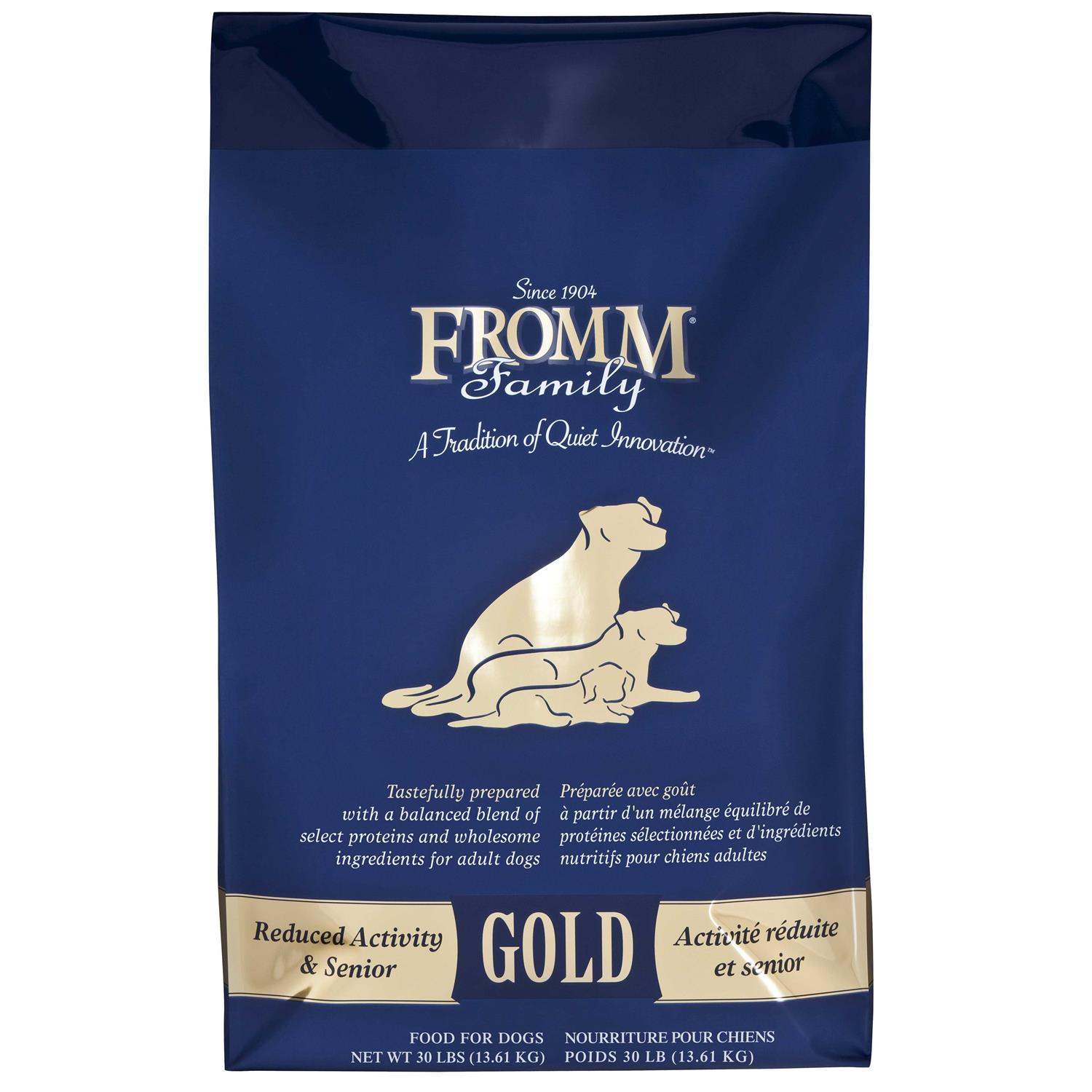 Fromm Gold Dry Dog Food Reduced Activity Senior - Pet Supplies online store