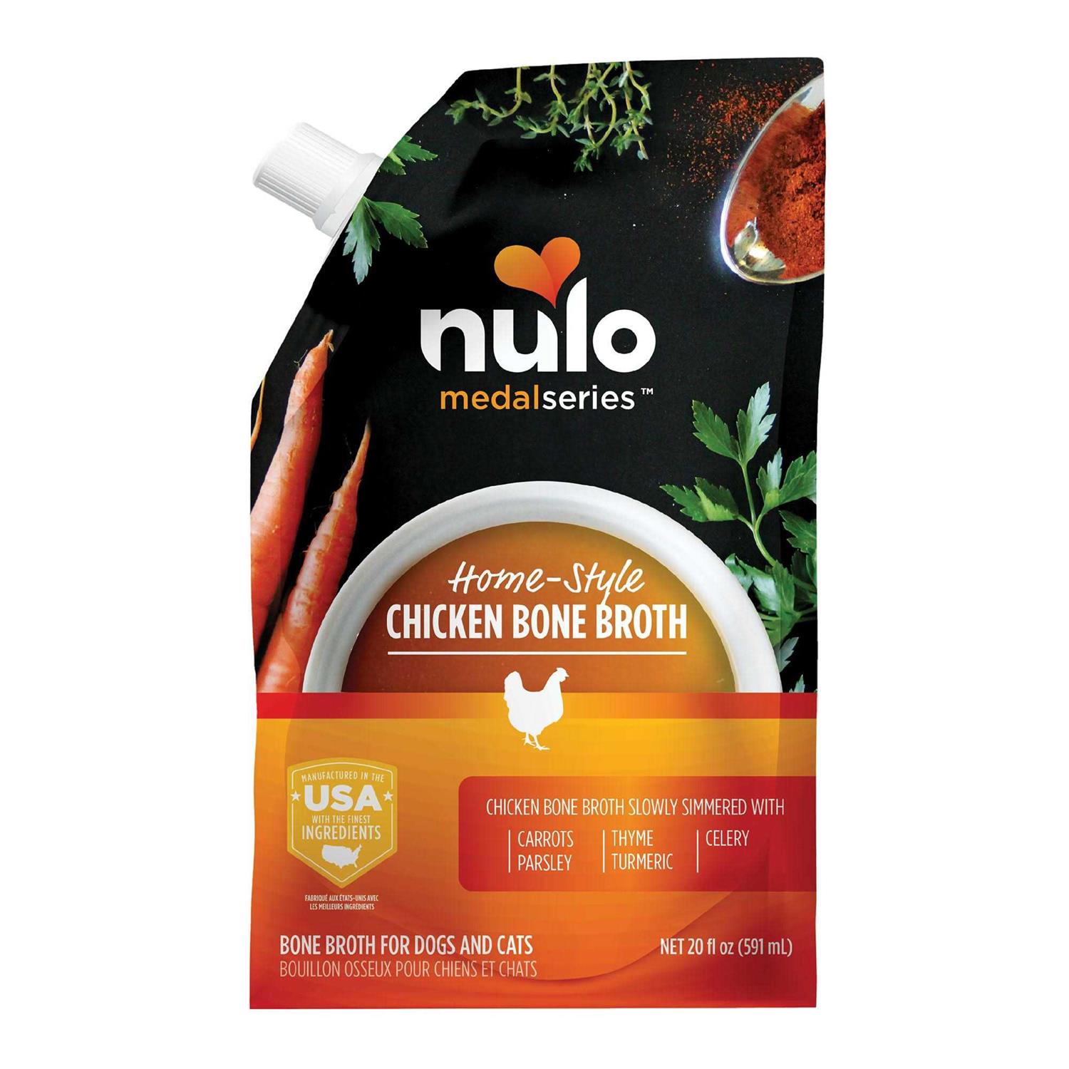Nulo MedalSeries All Life Stage Bone Broth Wet Dog & Cat Food Topper - Pet Supplies online store