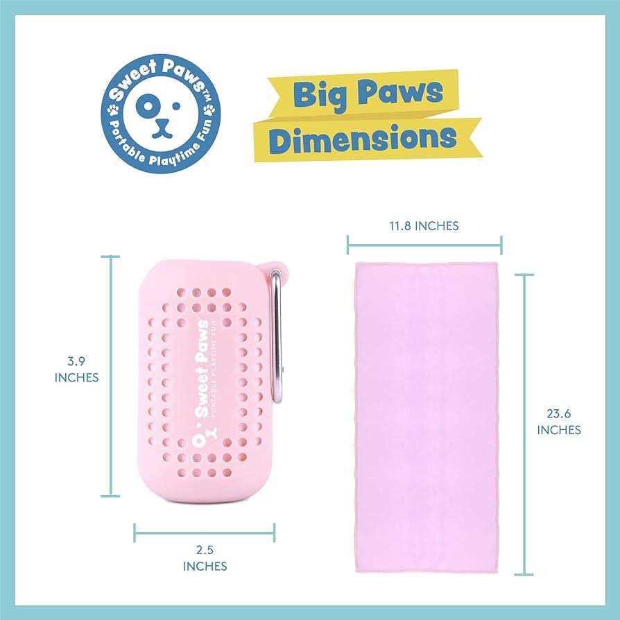 Sweet Paws Perfect Paws Portable Dog Towel - Pet Supplies online store