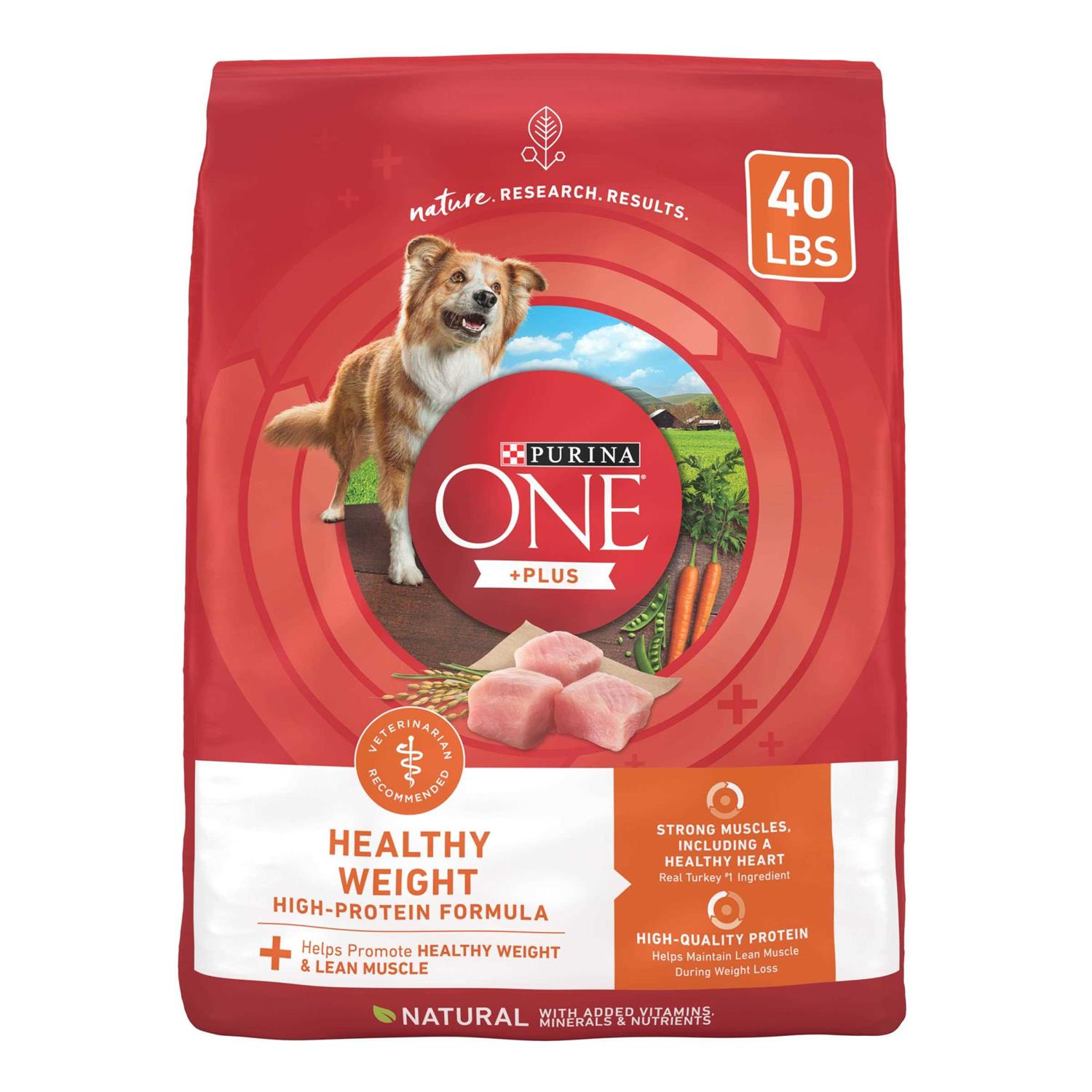 Purina ONE Plus Healthy Weight High Protein Formula Dry Dog Food - Pet Supplies online store