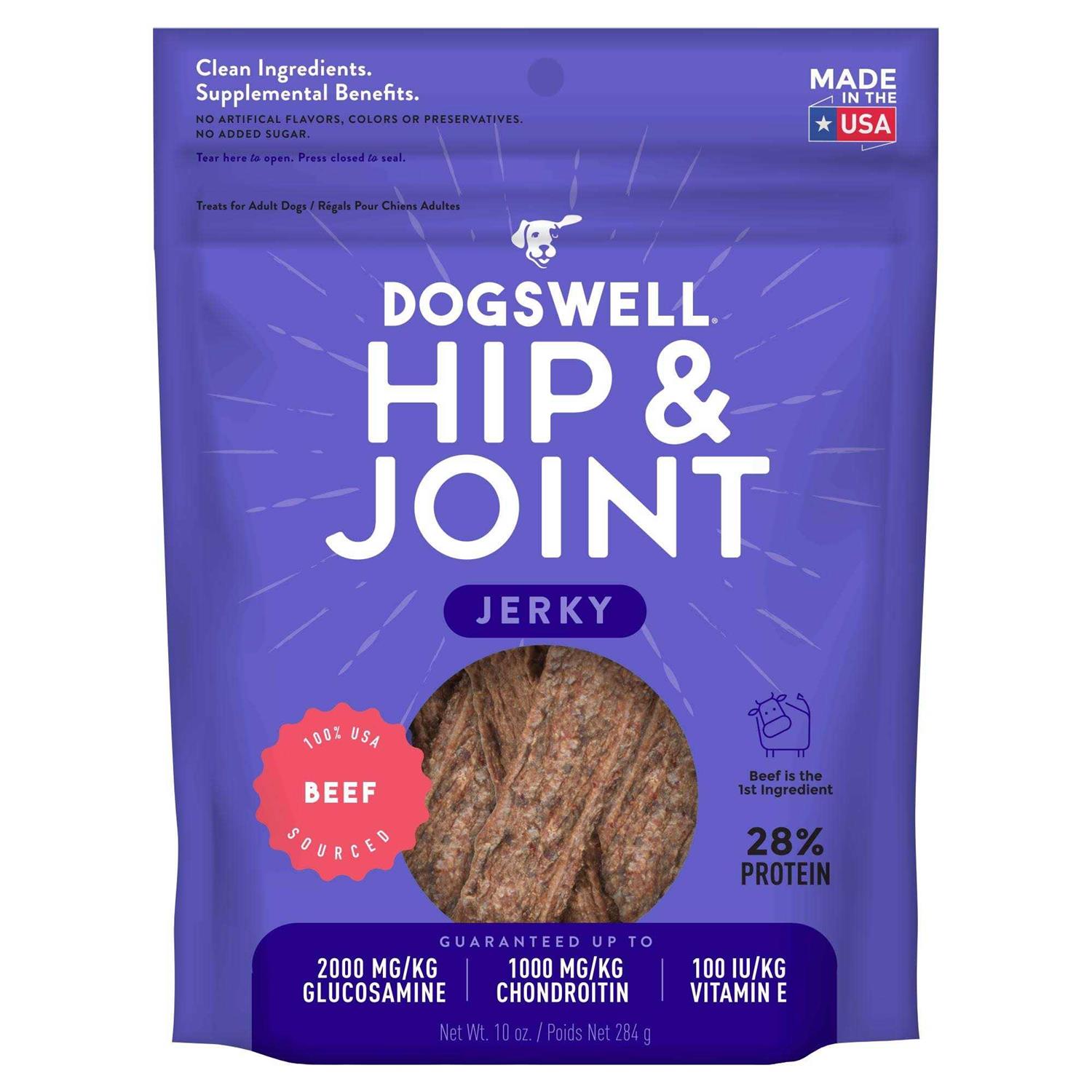 Dogswell Hip & Joint Beef Jerky - Pet Supplies online store