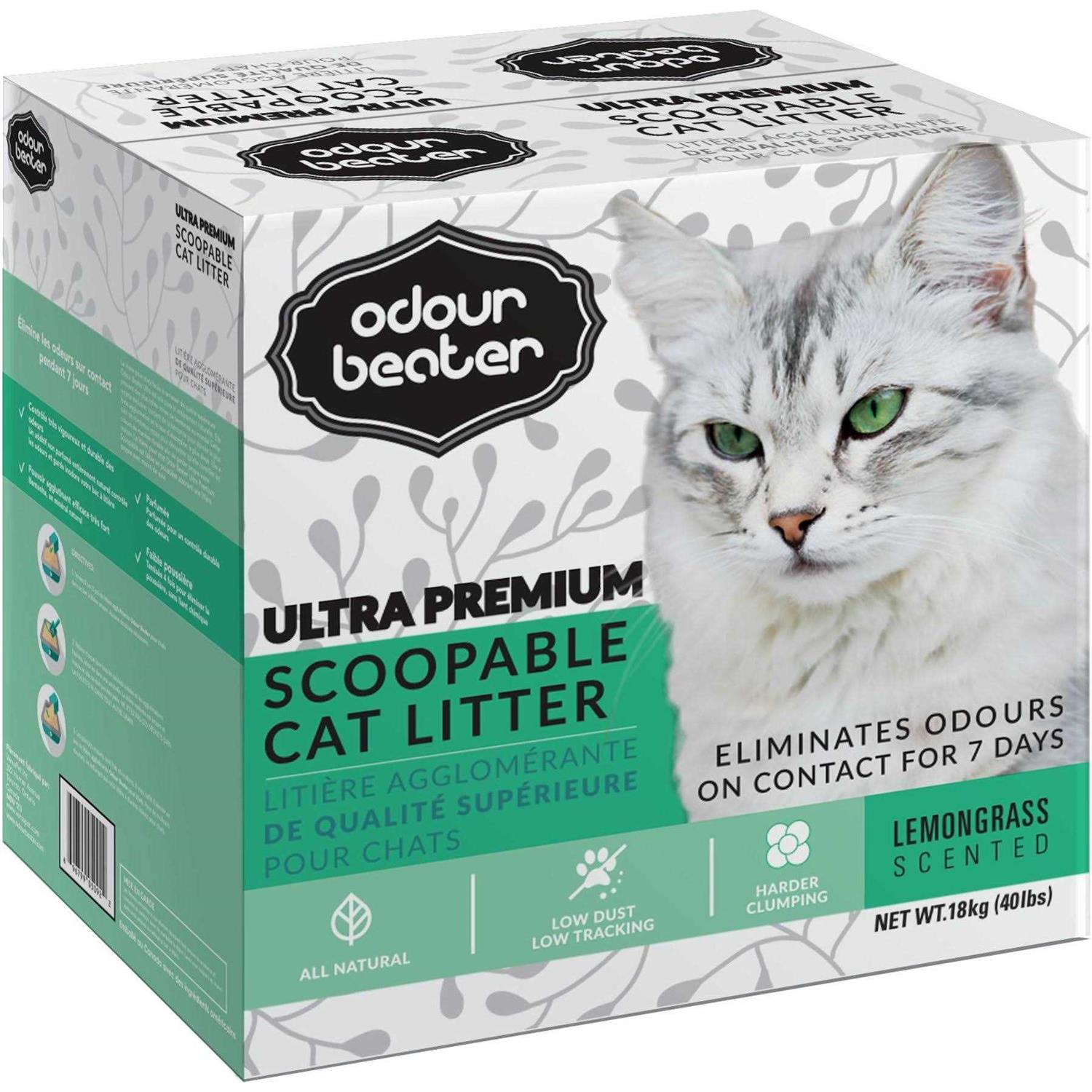 Odour Beater Lemongrass Cat Litter - Pet Supplies online store