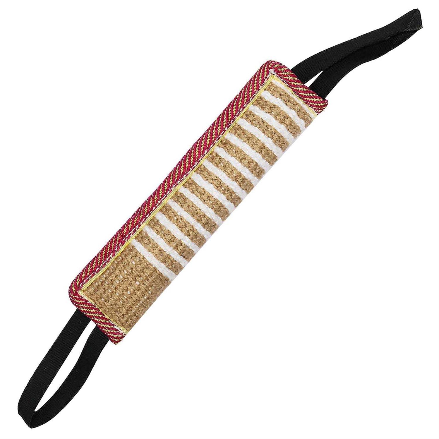 Storystore Dog Tug Toy Dog Training Bite Pillow Jute Bite Toy Best for Tug of War - Pet Supplies online store