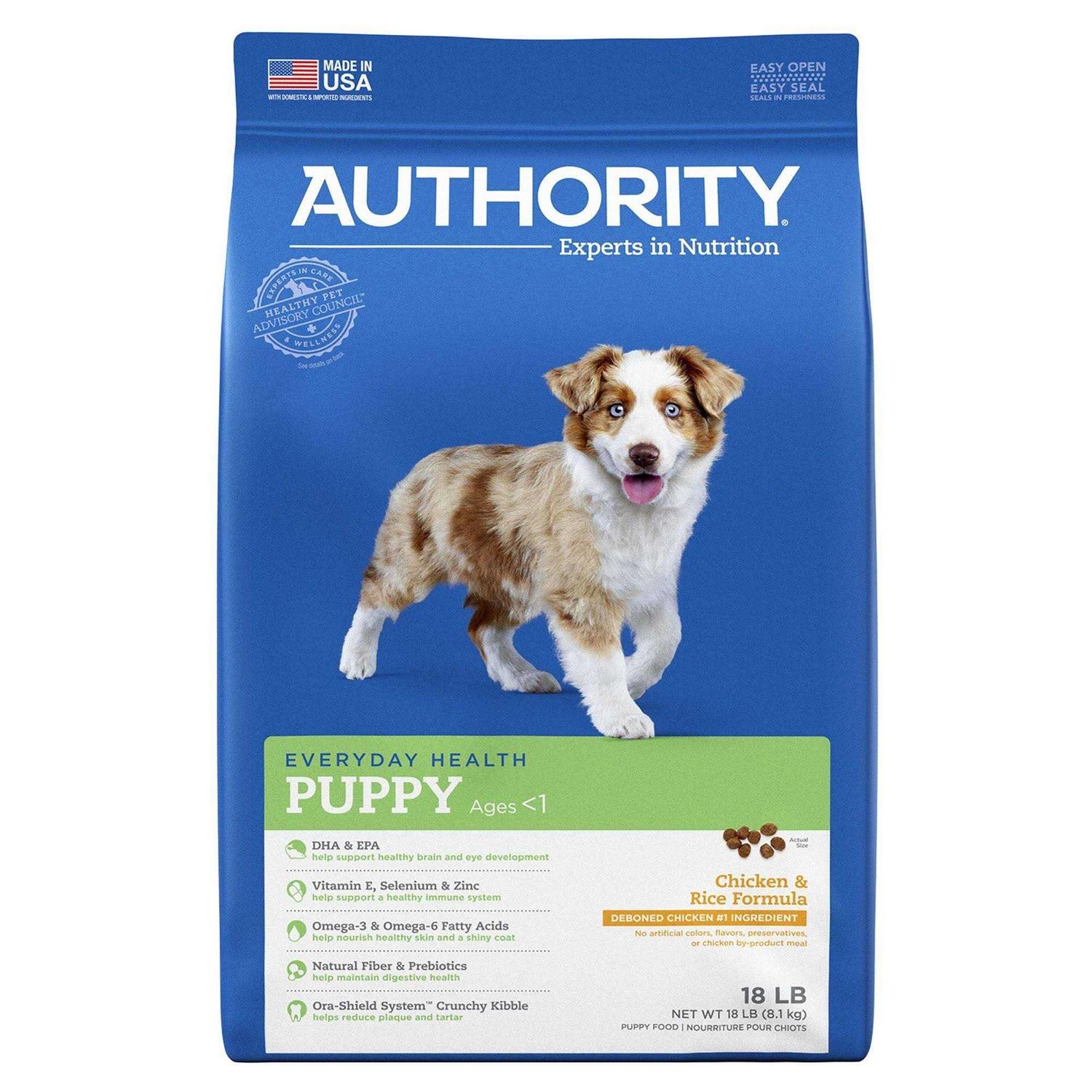 Authority Everyday Health Puppy Dry Dog Food - Pet Supplies online store