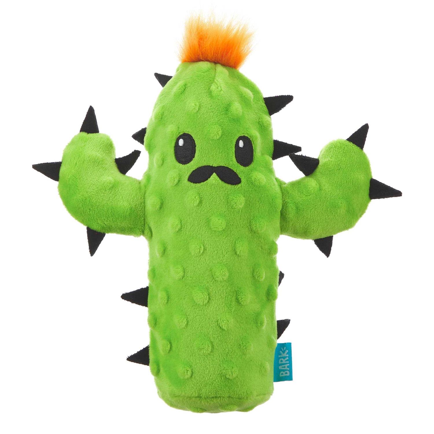 BARK Prickly Pete Dog Toy Features Surprise Squeaker Toy - Pet Supplies online store