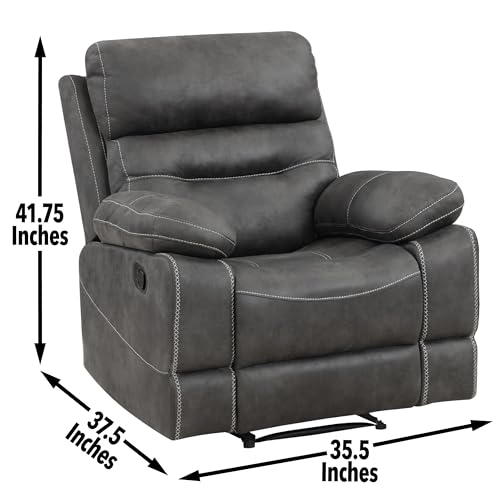 Steve Silver Co Rudger Chair, Gray