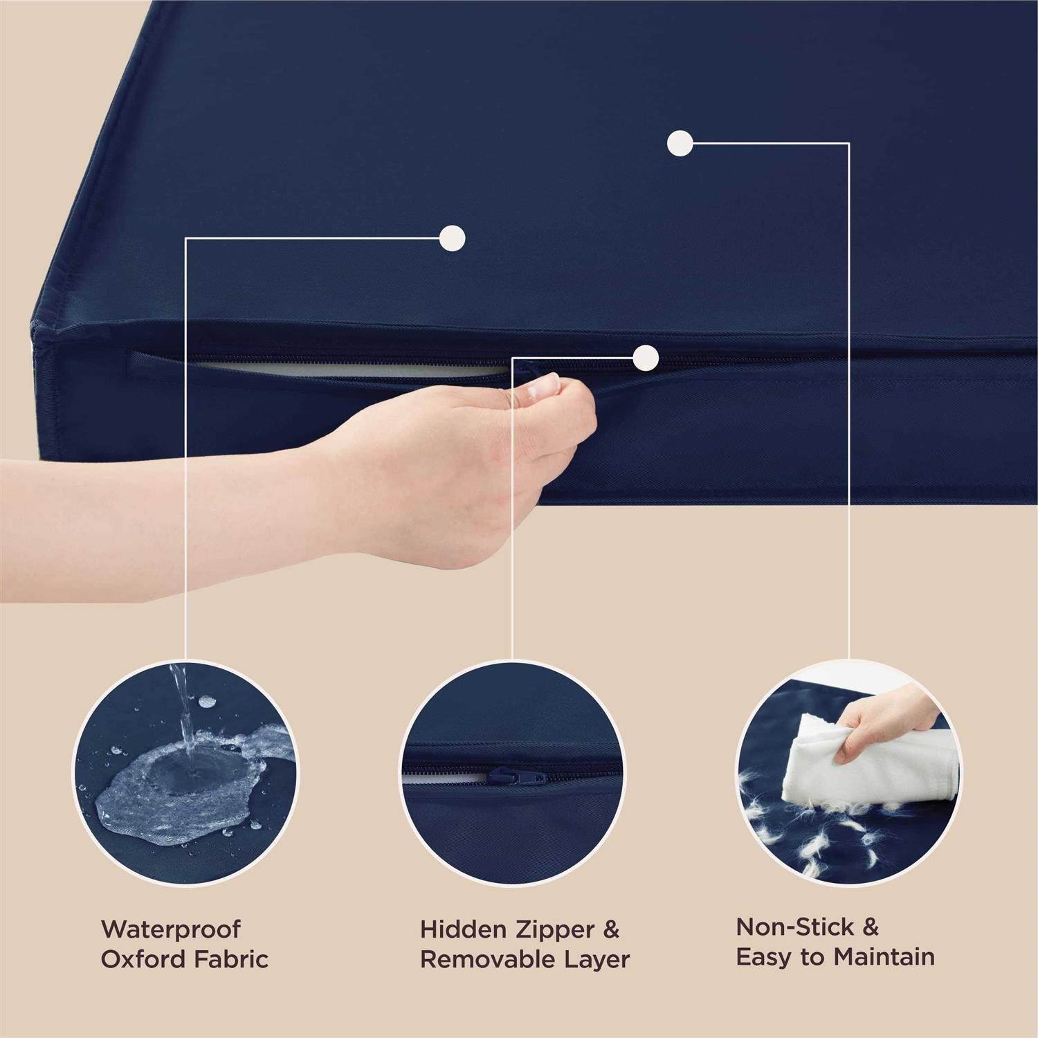 Le sure Lesure Outdoor Waterproof Dog Dogs Dog Bed with Oxford Fabric Surface - Pet Supplies online store