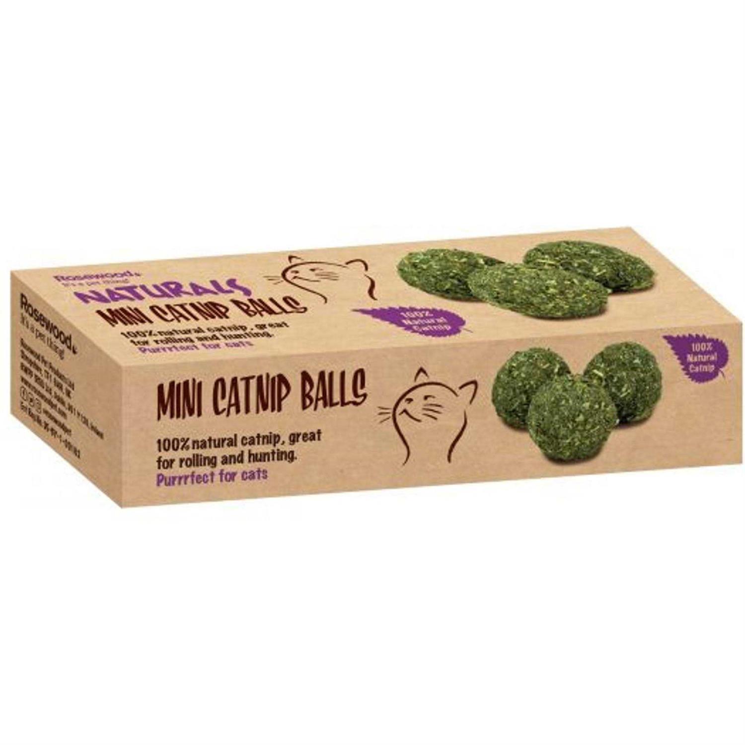 Naturals by Rosewood Mini Balls Cat Catnip - Pet Supplies online store