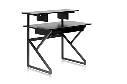 Gator Frameworks Content Creator Series Studio Desk Corner Section; Black Finish (GFW-DESK-CRNR)