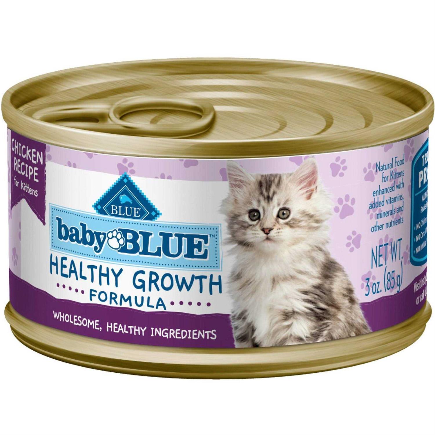 Blue Buffalo Baby Blue Wet Kitten Food Healthy Growth Formula Chicken - Pet Supplies online store