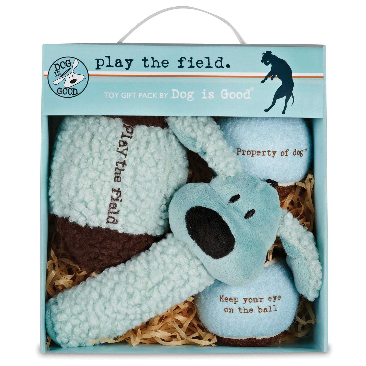 Dog Is Good Play The Field 4-Piece Dog Toy Gift Packs - Pet Supplies online store
